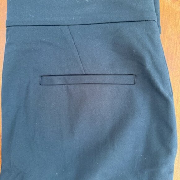 Ministry of Supply Women's Kinetic Tapered Office Work Pant Pull-on, Navy size 8 - Picture 4 of 8